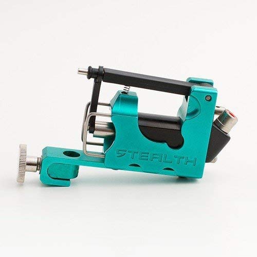 Electric Tattoo Machine Alloy Stealth 2.0 Rotary Tattoo Machine Green Permanent Makeup Machine Liner&shader Supply