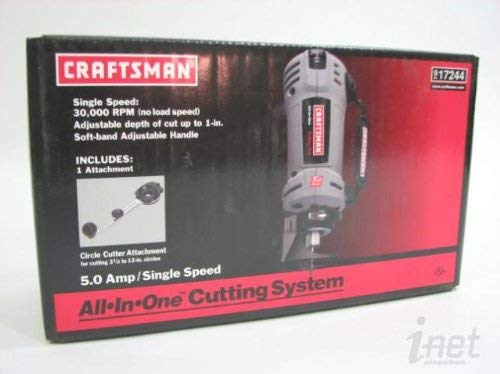 Craftsman 17244 All-in-One Cutting System Rotary Tool