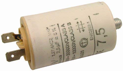 Electra Tumble Dryer Motor Filter Suppressor / Capacitor 7.5 UF