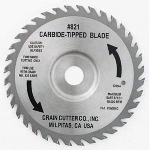 Kraft Tool FC538, Carbide Tipped Blade for Door Jamb Super Saw, Pack of 4 pcs