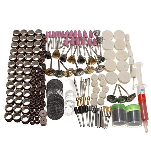 217pcs Rotary Tool Accessories Set for Dremel Grinding Sanding Polishing Tool