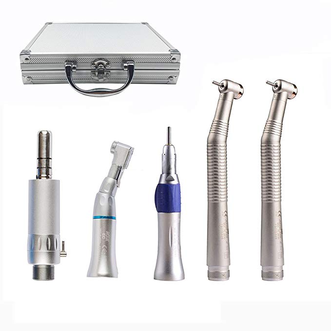 Luxury Packaging Air Power High Speed Rotary Tools Set（High Speed Pana Model and Low speed EX-203-C）Connection 2-Holes Unit