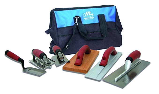 MARSHALLTOWN The Premier Line CTK3 Concrete Tool Kit with 20-Inch Nylon Tool Bag