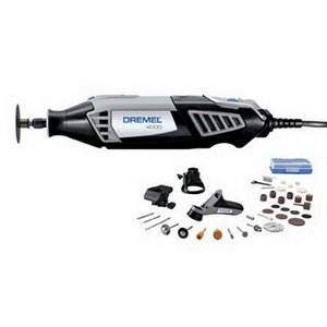 Dremel Rotary Tool Kit High Perf 4000 34 Pc w/Carry Case