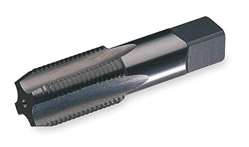 Pipe Tap, Mod Taper, 3/8-18, Uncoated, 4 Flt