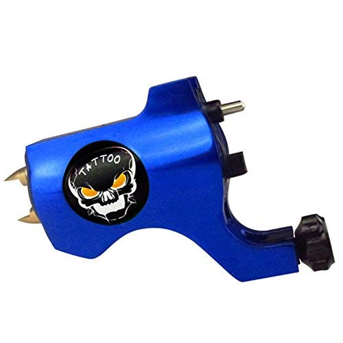 8colors New Rotary Tattoo Machine Bishop Style Tattoo Machine for Tattoo (blue)