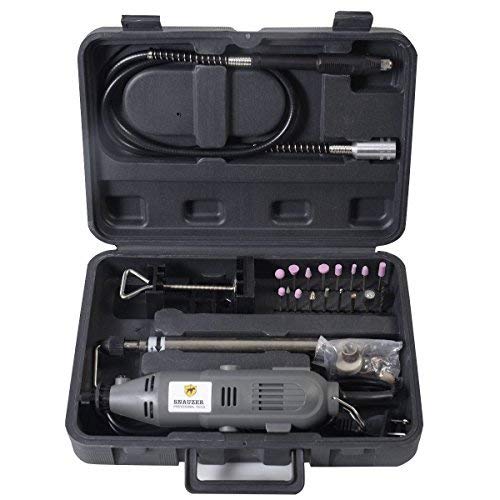 Flex Shaft Rotary Tool Kit Variable Speed W/ Storage Case and 40pc Accessories by Rotary