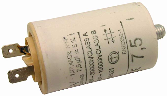 Crusader Tumble Dryer Motor Filter Suppressor / Capacitor 7.5 UF