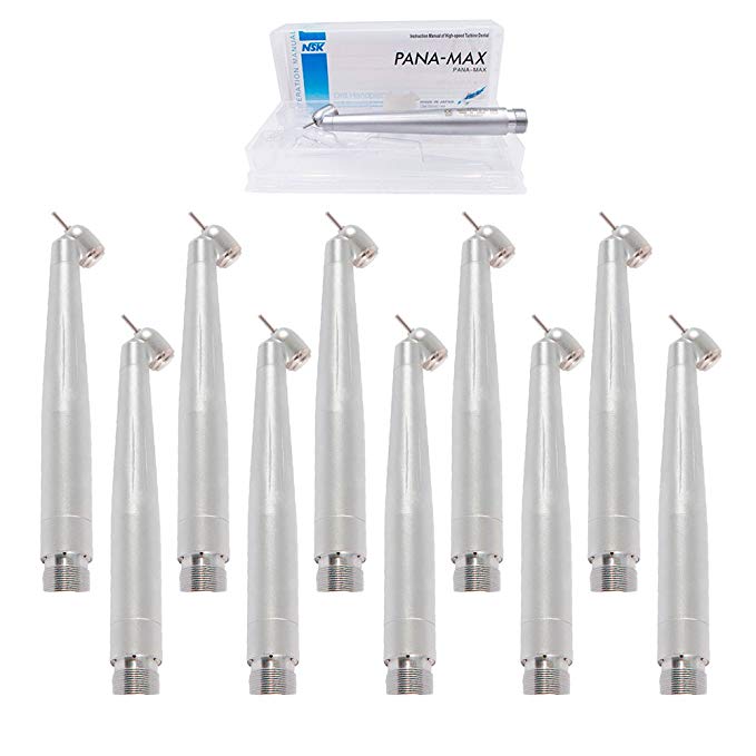 10pcs HandTool Air Turbine Handle Wrenches Push Button Max Style 2 Holes by Prodydent