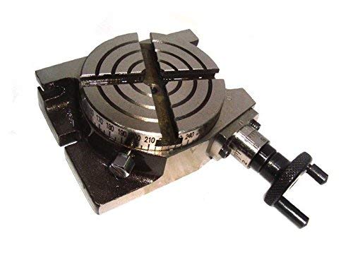 Mini Rotary Table 4 Inch - 100mm Horizontal & Vertical Model - Milling Machine