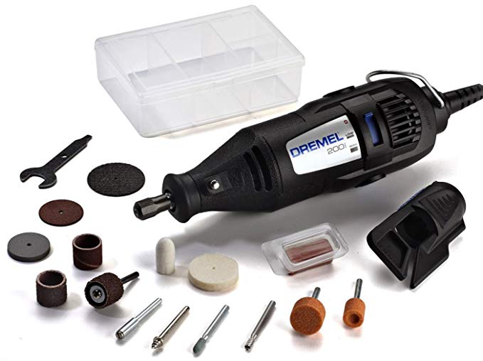 Dremel 200-1/15 Two Speed Rotary Tool Kit With 15 Accessories